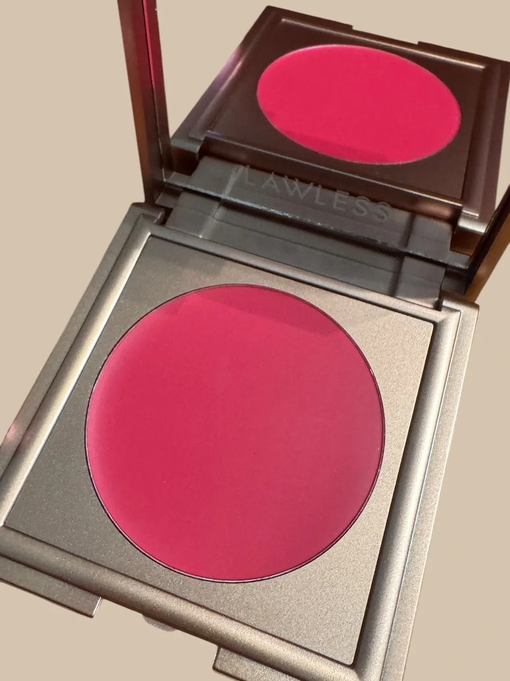 LAWLESS Pinch My Cheeks Cream Blush Valentine Pink with Box